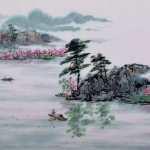 描写自然风光的诗句,山水画卷中的诗意漫步”
